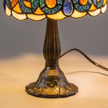 Brilagi - Tiffany glas-in-lood tafellamp LUISA 1xE14/40W/230V