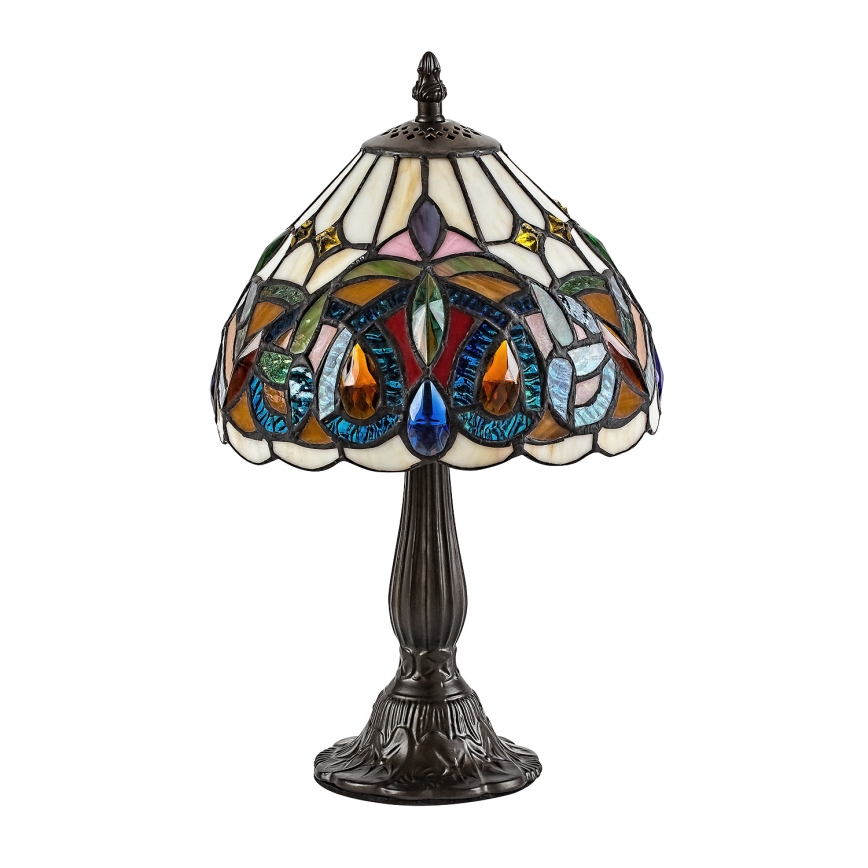 Brilagi - Tiffany glas-in-lood tafellamp LUISA 1xE14/40W/230V