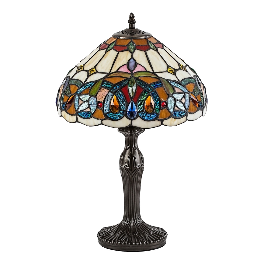 Brilagi - Tiffany glas-in-lood tafellamp LUISA 1xE27/40W/230V