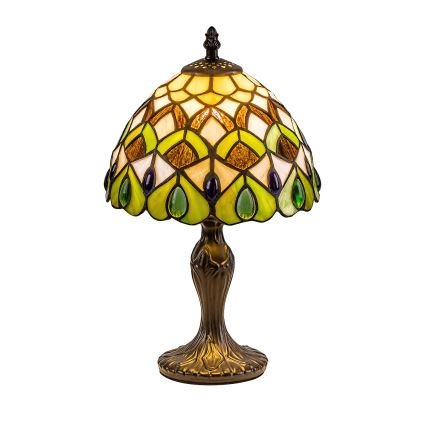 Brilagi - Tiffany-glas-in-lood tafellamp MARGARET 1xE14/40W/230V