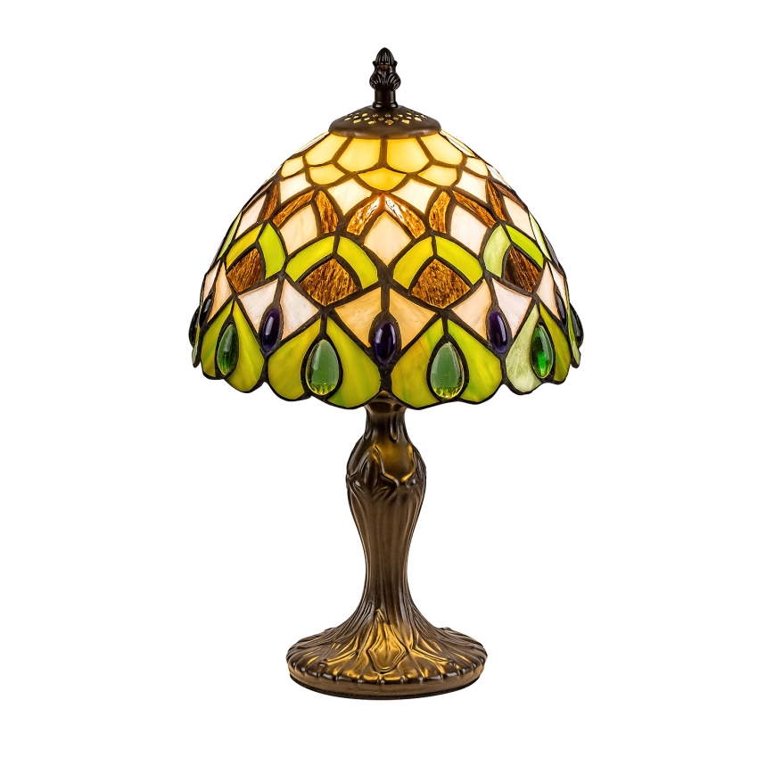 Brilagi - Tiffany-glas-in-lood tafellamp MARGARET 1xE14/40W/230V