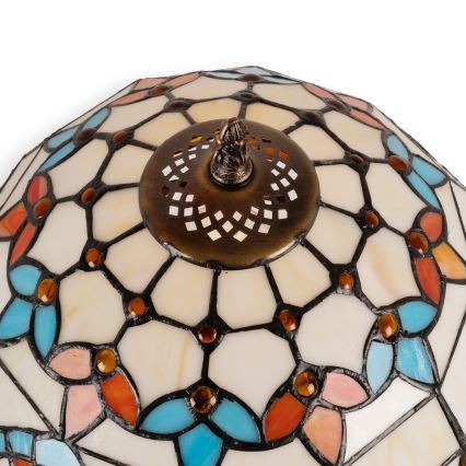 Brilagi - Tiffany glas-in-lood tafellamp MIRABELLA 1xE27/60W/230V + 1xE14/40W