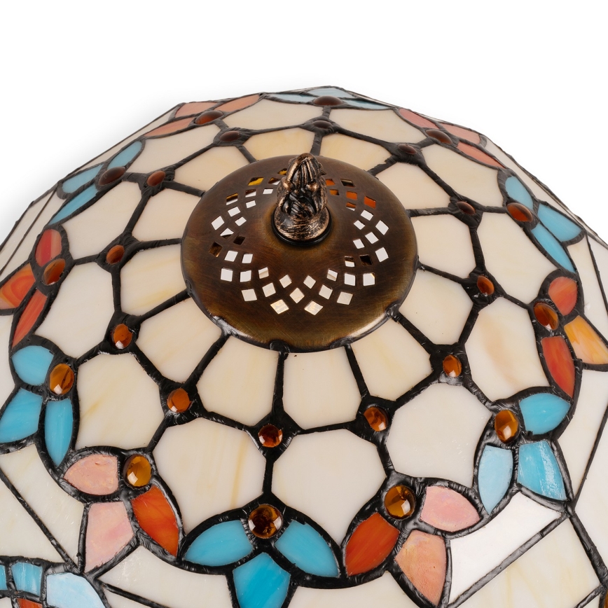 Brilagi - Tiffany glas-in-lood tafellamp MIRABELLA 1xE27/60W/230V + 1xE14/40W