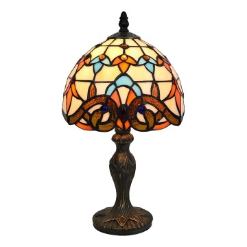 Brilagi - Tiffany glas-in-lood tafellamp MIRABELLA 1xE27/60W/230V