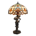 Brilagi - Tiffany glas-in-lood tafellamp MIRABELLA 1xE27/60W/230V