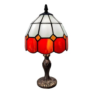 Brilagi - Tiffany glas-in-lood tafellamp SIENNA 1xE27/60W/230V
