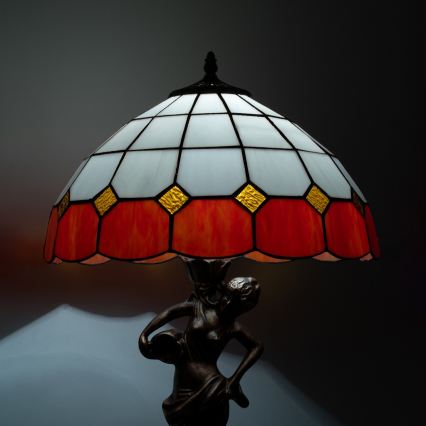 Brilagi - Tiffany glas-in-lood tafellamp SIENNA 1xE27/60W/230V