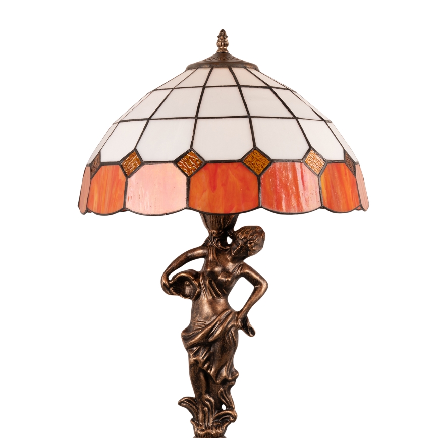Brilagi - Tiffany glas-in-lood tafellamp SIENNA 1xE27/60W/230V