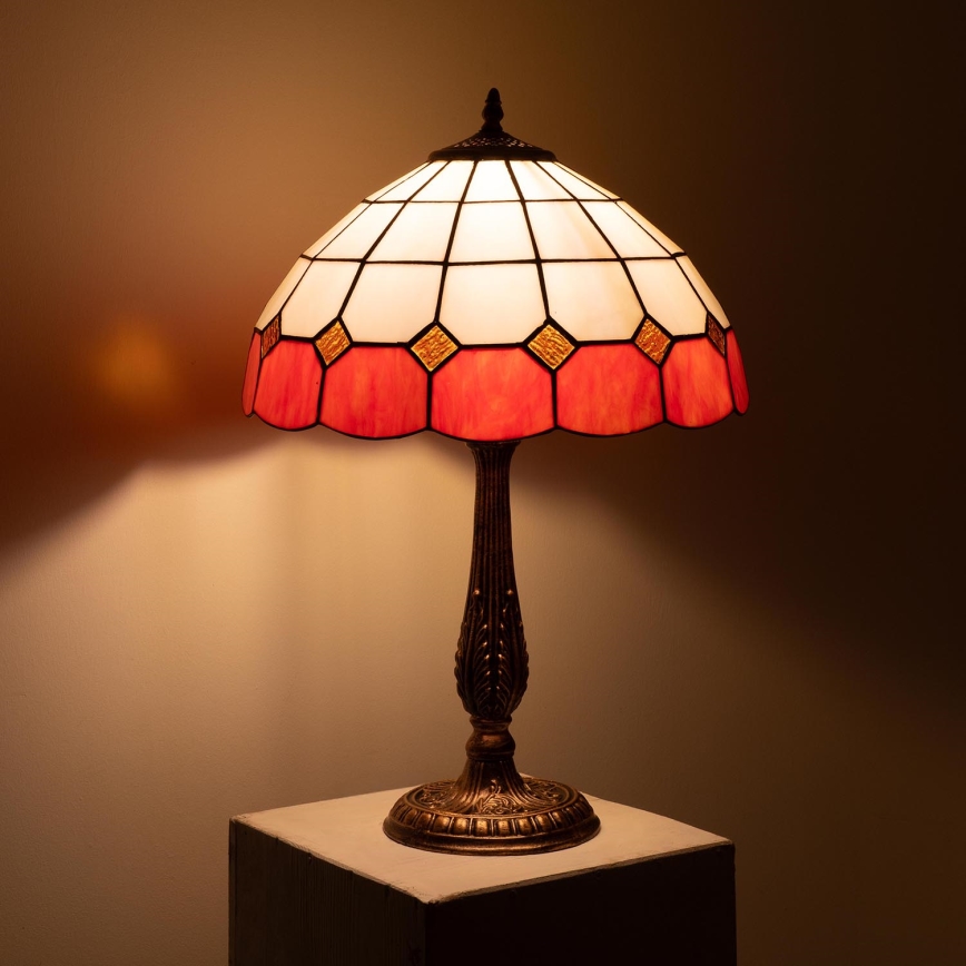 Brilagi - Tiffany glas-in-lood tafellamp SIENNA 2xE27/60W/230V