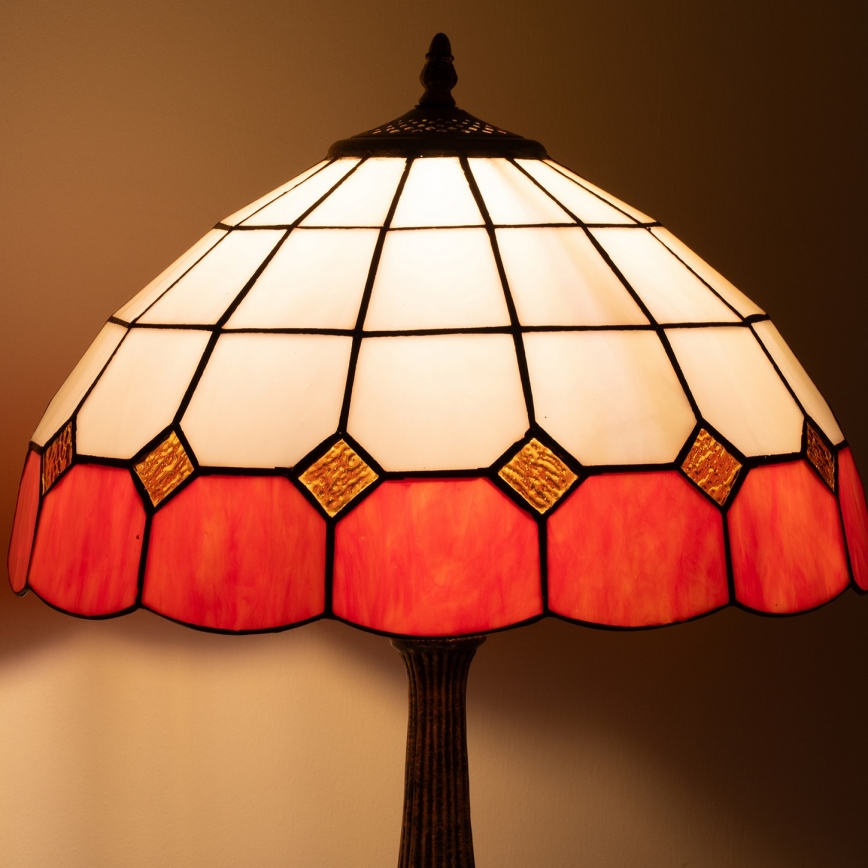 Brilagi - Tiffany glas-in-lood tafellamp SIENNA 2xE27/60W/230V