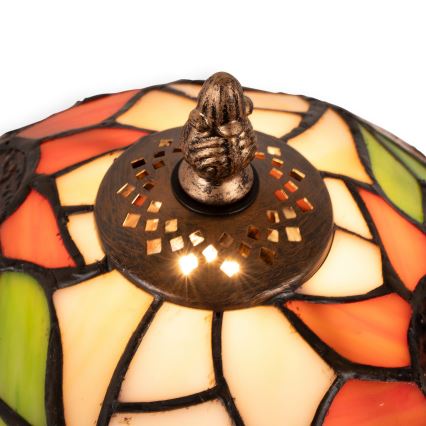 Brilagi - Tiffany glas-in-lood tafellamp SUNFLOWER 1xE27/60W/230V