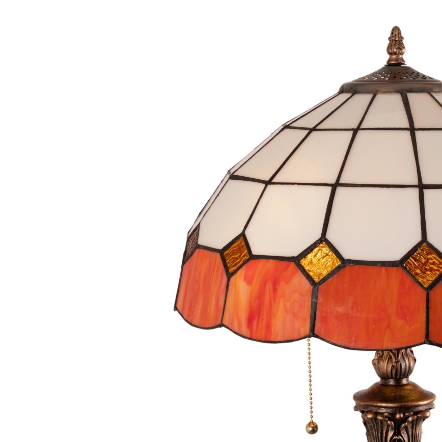 Brilagi - Tiffany glas-in-lood vloerlamp SIENNA 2xE27/60W/230V