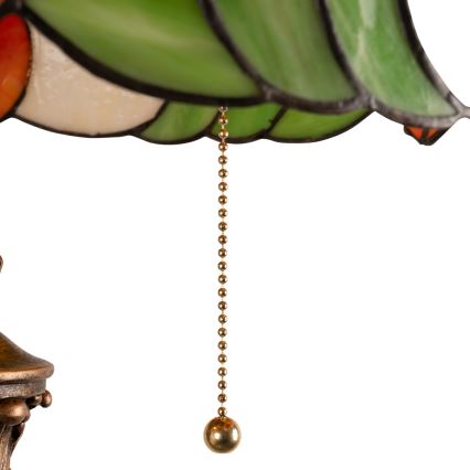 Brilagi - Tiffany glas-in-lood vloerlamp SUNFLOWER 2xE27/60W/230V