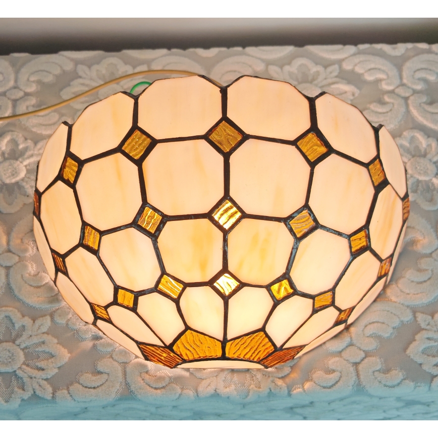 Brilagi - Tiffany glas-in-lood wandlamp DORAN 1xE14/40W/230V