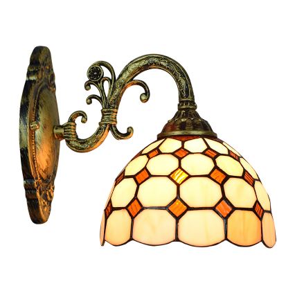 Brilagi - Tiffany glas-in-lood wandlamp DORAN 1xE27/40W/230V