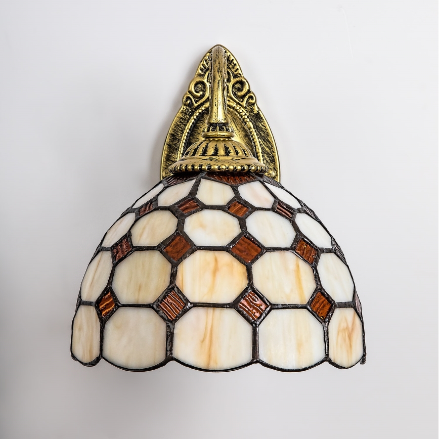 Brilagi - Tiffany glas-in-lood wandlamp DORAN 1xE27/40W/230V