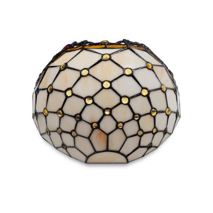 Brilagi - Tiffany glas-in-lood wandlamp Ivoor 1xE14/40W/230V