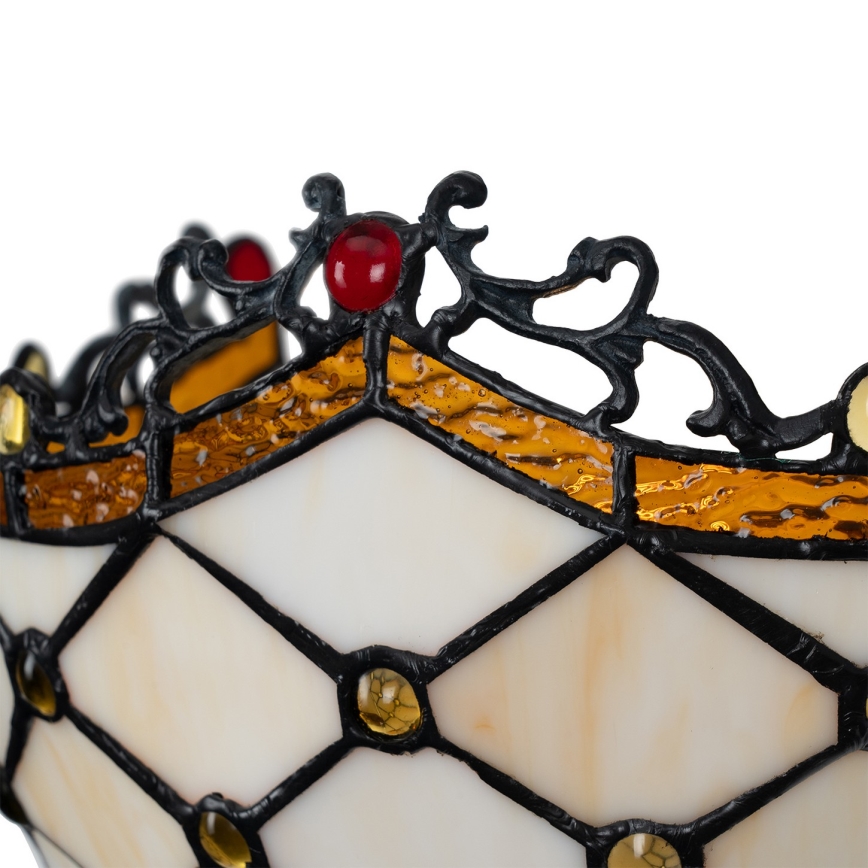 BRILAGI - Tiffany glas-in-lood wandlamp IVORY 1xE14/40W/230V