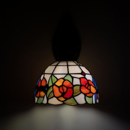 Brilagi - Tiffany glas-in-lood wandlamp JUNGLE 1xE14/40W/230V