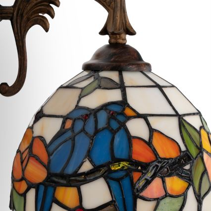Brilagi - Tiffany glas-in-lood wandlamp JUNGLE 1xE14/40W/230V