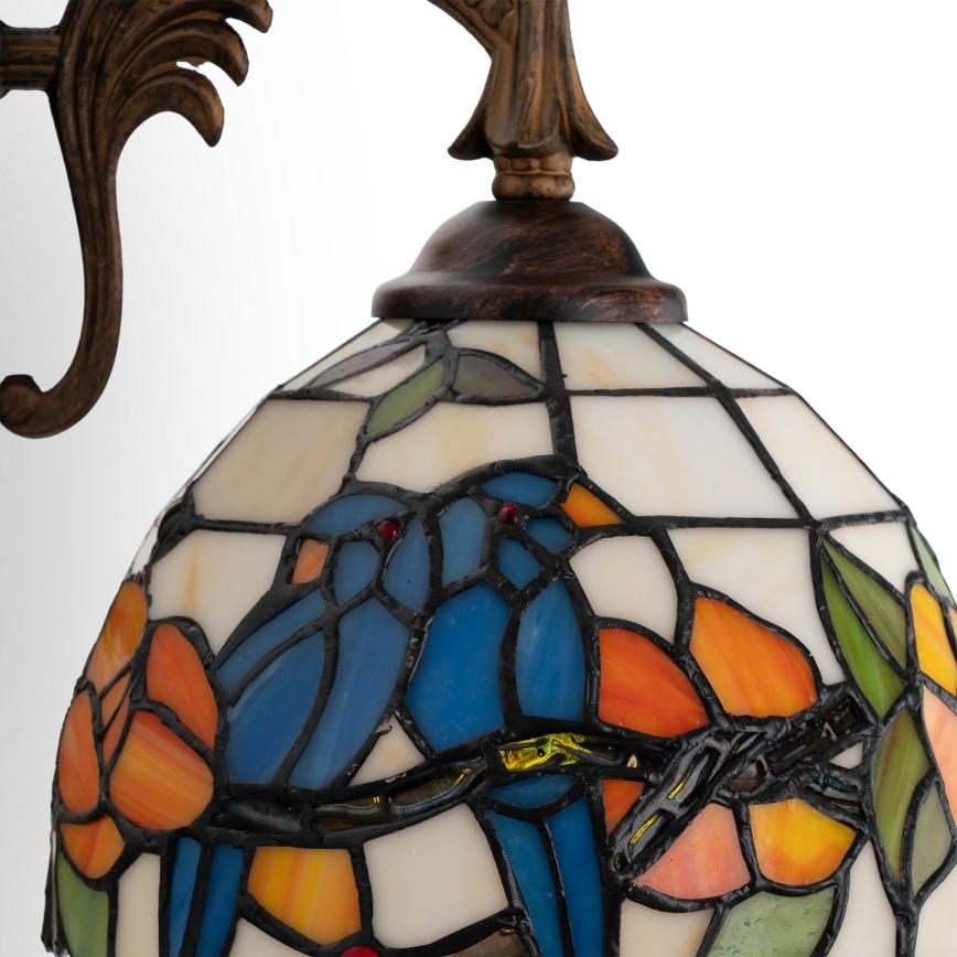 Brilagi - Tiffany glas-in-lood wandlamp JUNGLE 1xE14/40W/230V
