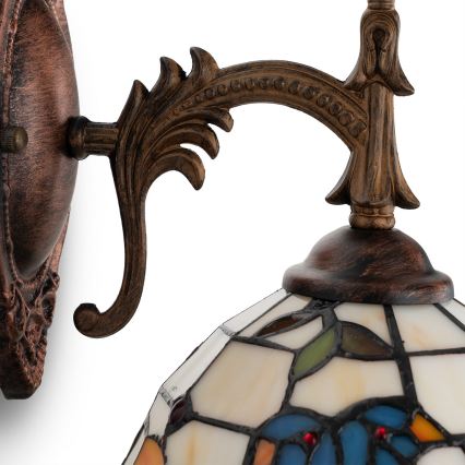 Brilagi - Tiffany glas-in-lood wandlamp JUNGLE 1xE14/40W/230V