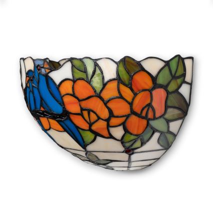 Brilagi - Tiffany glas-in-lood wandlamp JUNGLE 1xE14/40W/230V