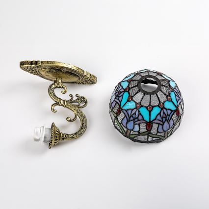 Brilagi - Tiffany glas-in-lood wandlamp LORAS 1xE27/40W/230V