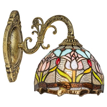 Brilagi - Tiffany glas-in-lood wandlamp LORAS 1xE27/40W/230V