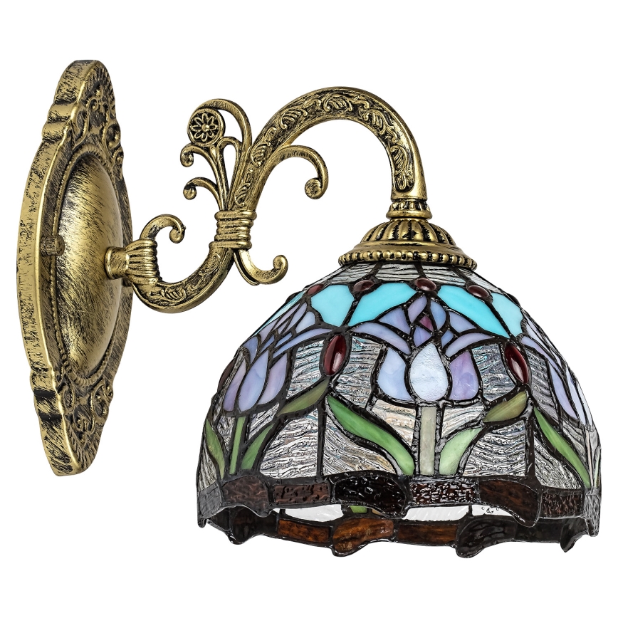 Brilagi - Tiffany glas-in-lood wandlamp LORAS 1xE27/40W/230V