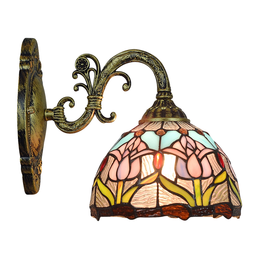 Brilagi - Tiffany glas-in-lood wandlamp LORAS 1xE27/40W/230V