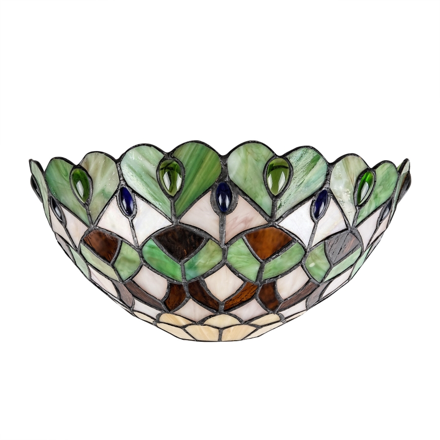 Brilagi - Tiffany glas-in-lood wandlamp MARGARET 1xE27/40W/230V