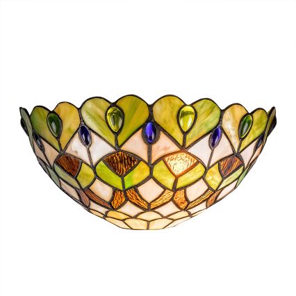 Brilagi - Tiffany glas-in-lood wandlamp MARGARET 1xE27/40W/230V