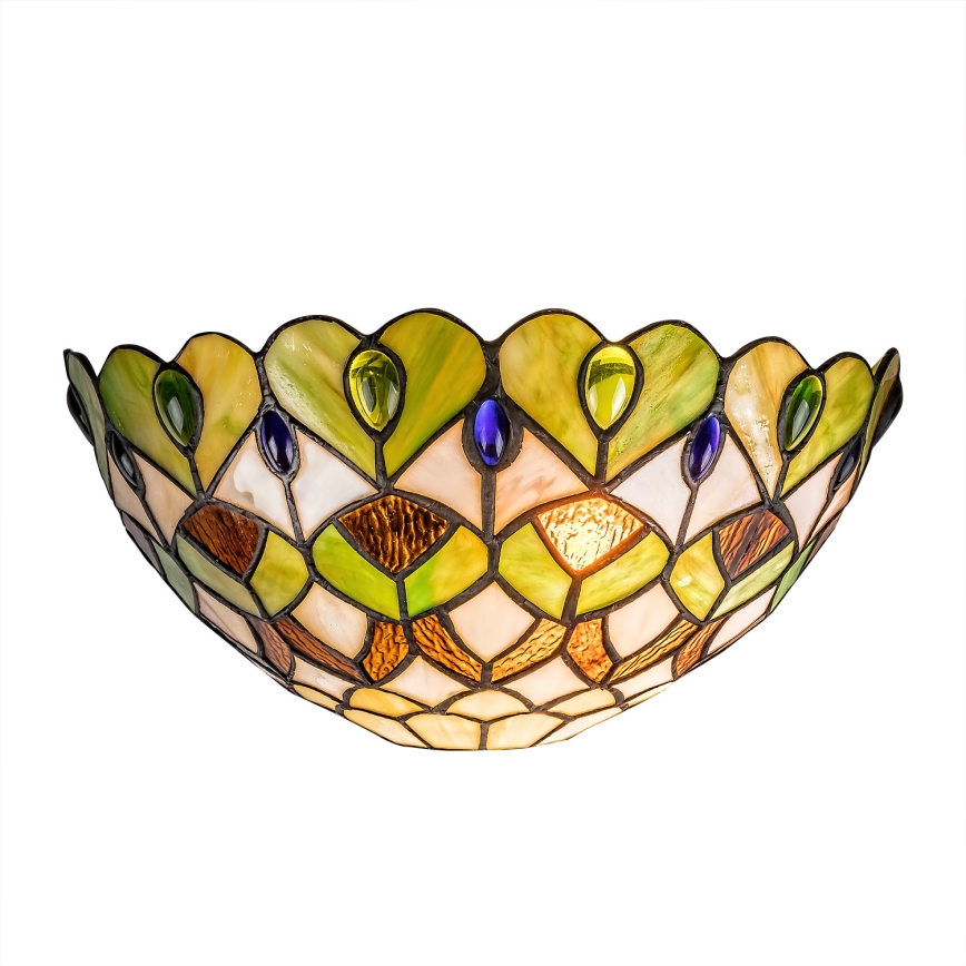 Brilagi - Tiffany glas-in-lood wandlamp MARGARET 1xE27/40W/230V