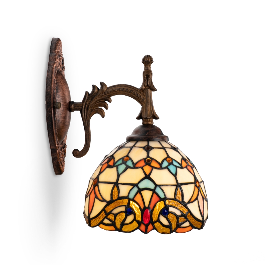 Brilagi - Tiffany glas-in-lood wandlamp MIRABELLA 1xE14/40W/230V