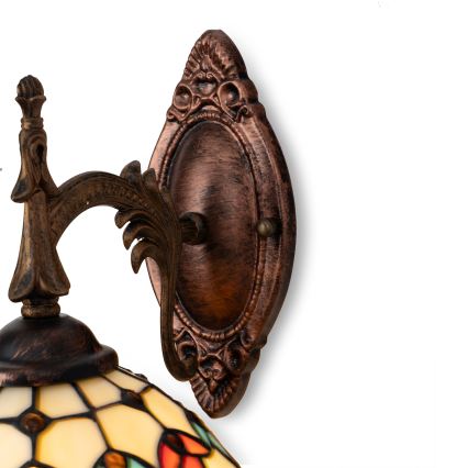 Brilagi - Tiffany glas-in-lood wandlamp MIRABELLA 1xE14/40W/230V