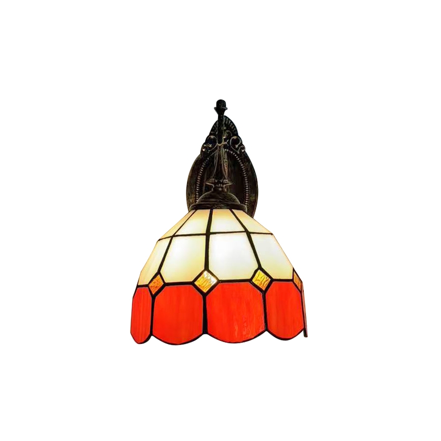 Brilagi - Tiffany glas-in-lood wandlamp SIENNA 1xE14/40W/230V