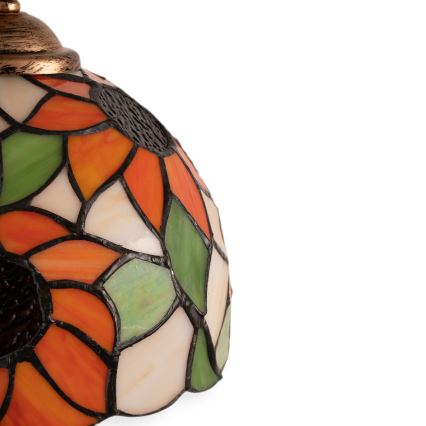 Brilagi - Tiffany glas-in-lood wandlamp SUNFLOWER 1xE14/40W/230V