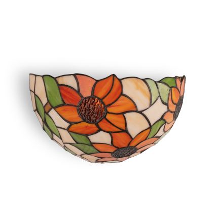 Brilagi - Tiffany glas-in-lood wandlamp SUNFLOWER 1xE14/40W/230V