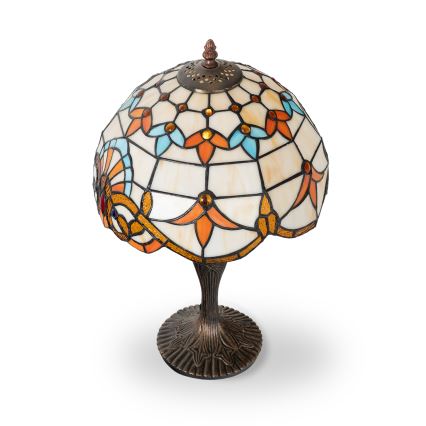 Brilagi - Tiffany-stijl glas-in-lood tafellamp MIRABELLA 1xE27/60W/230V