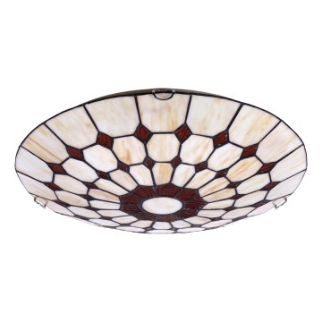 Brilagi - Tiffany-stijl plafondlamp DORAN 2xE27/60W/230V