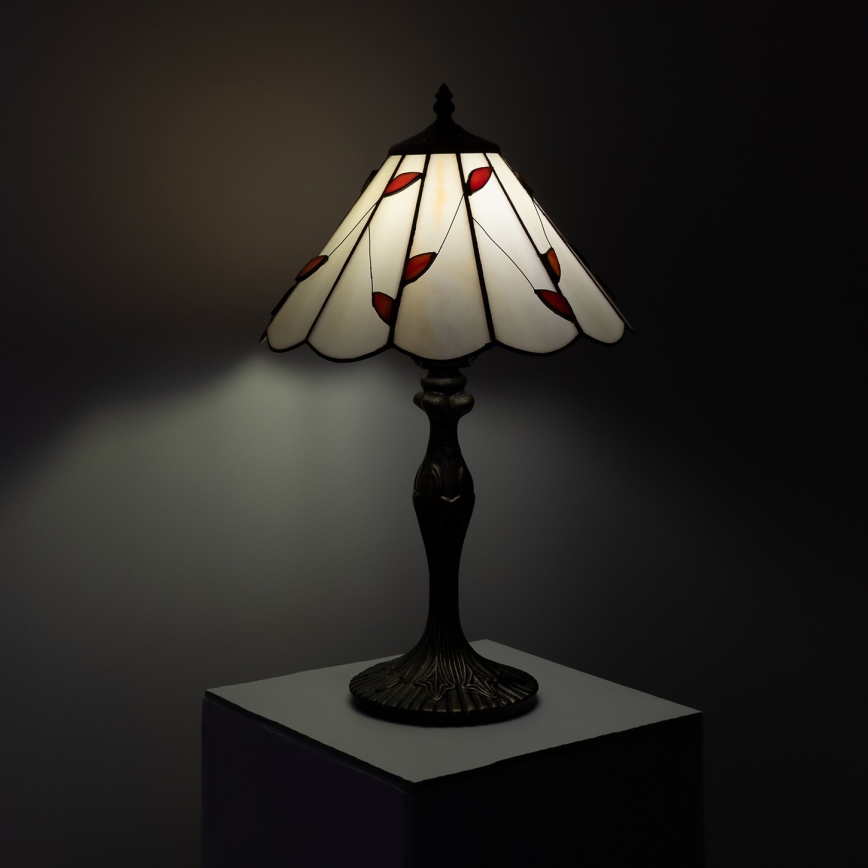 Brilagi - Tiffany-tafellamp FOLIA 1xE27/60W/230V