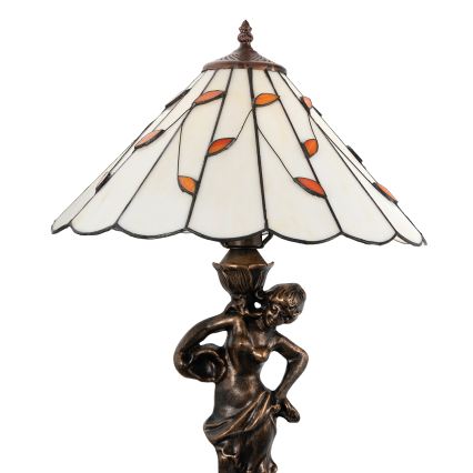 Brilagi - Tiffany tafellamp FOLIA 1xE27/60W/230V