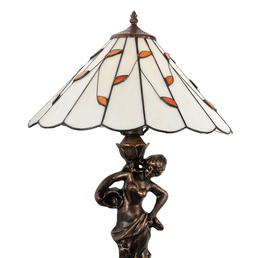 Brilagi - Tiffany tafellamp FOLIA 1xE27/60W/230V