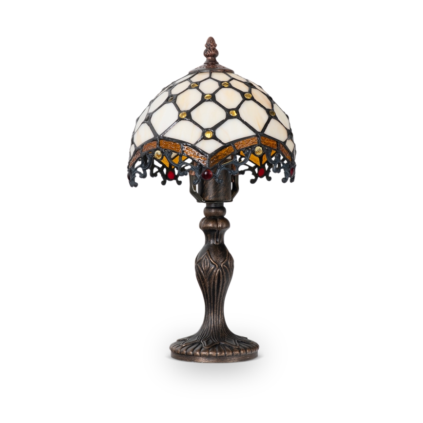 Brilagi - Tiffany-tafellamp IVOOR 1xE27/60W/230V