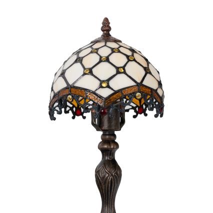 Brilagi - Tiffany-tafellamp IVOOR 1xE27/60W/230V