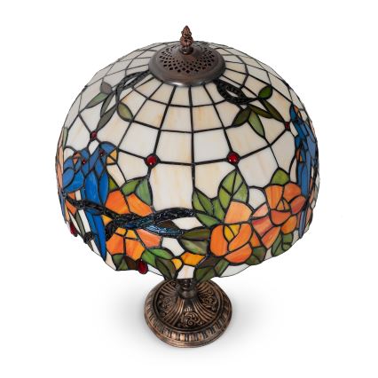 Brilagi - Tiffany-tafellamp JUNGLE 2xE27/60W/230V