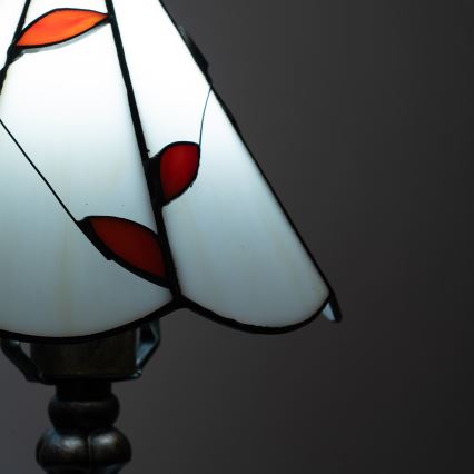 Brilagi - Tiffany-vitraal tafellamp FOLIA 1xE27/60W/230V