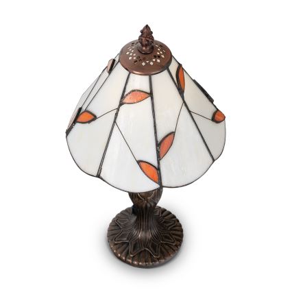 Brilagi - Tiffany-vitraal tafellamp FOLIA 1xE27/60W/230V