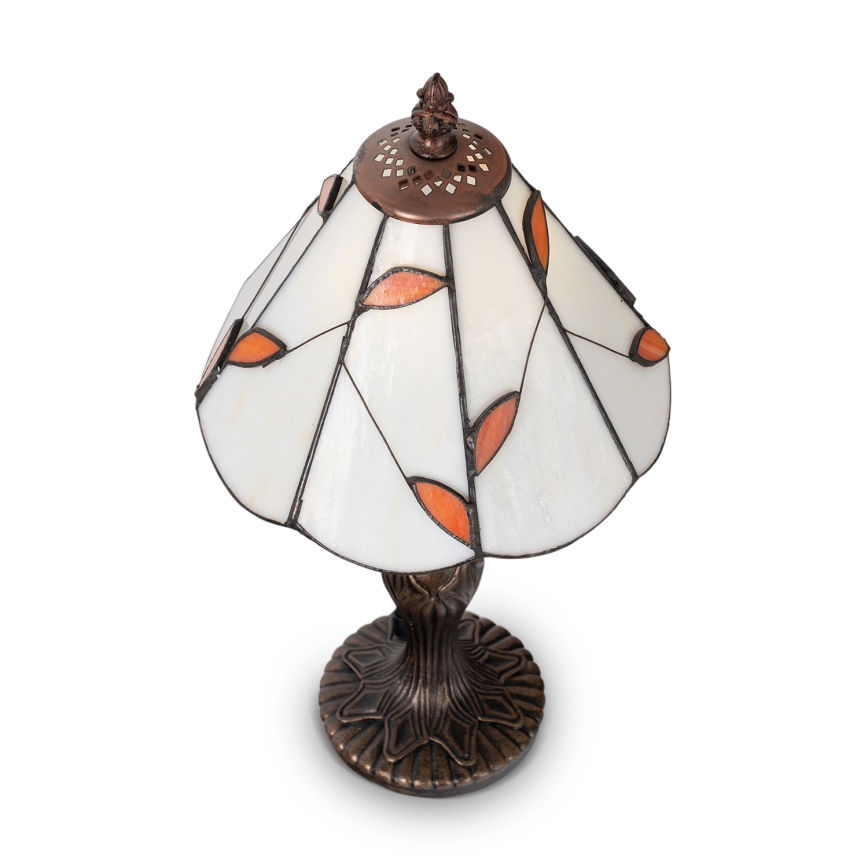 Brilagi - Tiffany-vitraal tafellamp FOLIA 1xE27/60W/230V